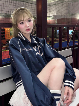 モデル：163cm（着用サイズ：FREE　着用カラー：NVY）