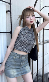 モデル：163cm（着用サイズ：FREE　着用カラー：GRY）