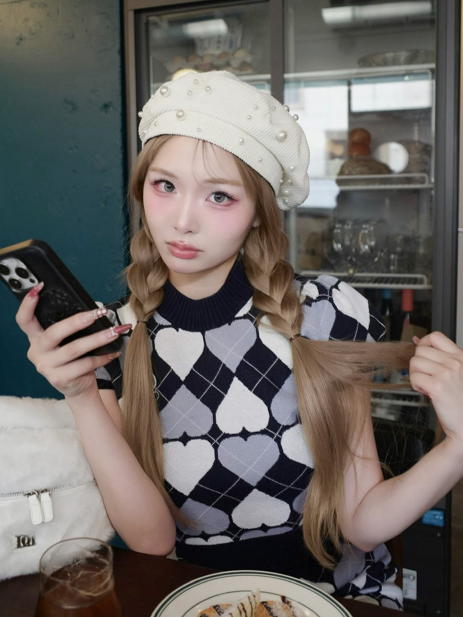 モデル：163cm（着用サイズ：FREE　着用カラー：NVY）