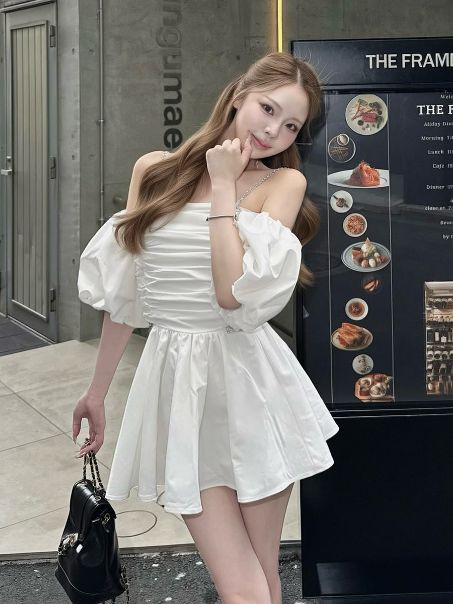 モデル：163cm（着用サイズ：FREE　着用カラー：WHT）