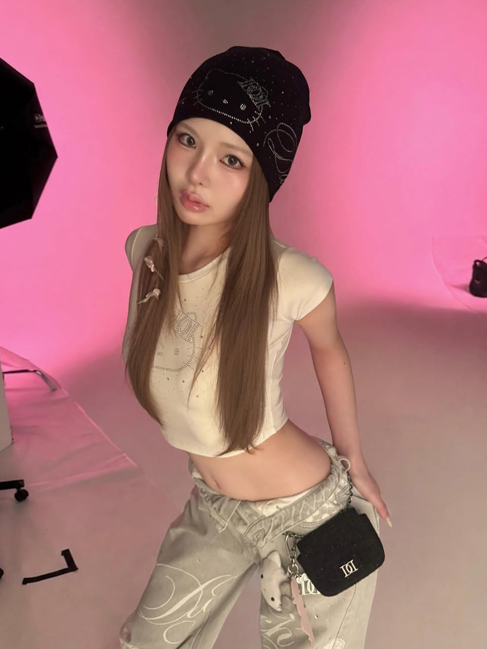 Hello DarichコンパクトTシャツ
