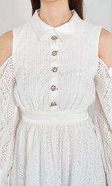 モデル：163cm（着用サイズ：FREE　着用カラー：WHT）