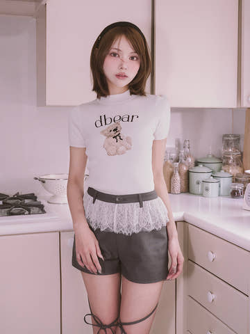 モデル：163cm（着用サイズ：FREE　着用カラー：WHT）