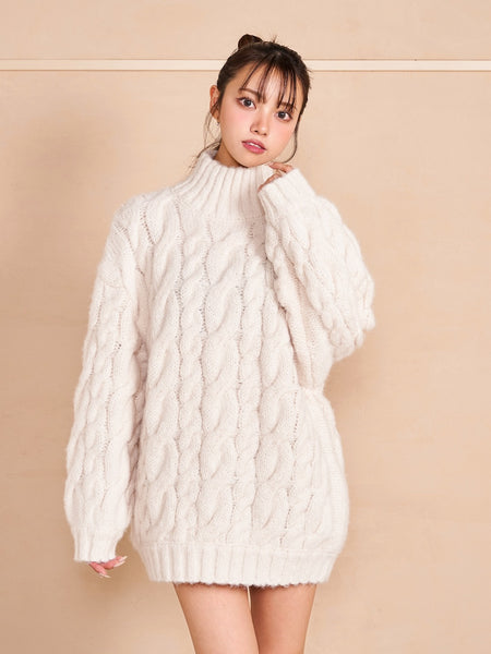 Big Cable Knit Top
