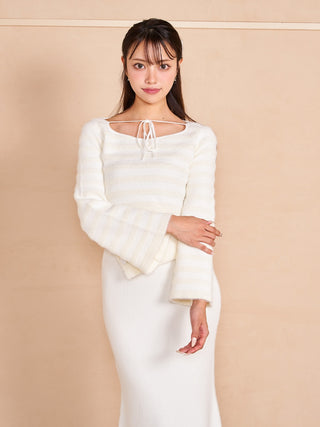 モデル：163cm（着用サイズ：FREE　着用カラー：IVO）