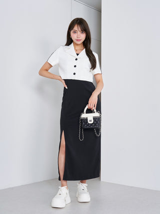 モデル：163cm（着用サイズ：FREE　着用カラー：WHT）