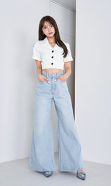 モデル：163cm（着用サイズ：FREE　着用カラー：WHT）