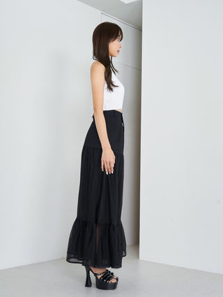 モデル：163cm（着用サイズ：FREE　着用カラー：WHT）