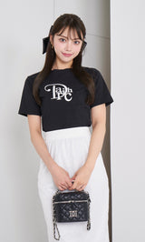 モデル：163cm（着用サイズ：FREE　着用カラー：BLK）