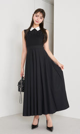 モデル：163cm（着用サイズ：FREE　着用カラー：BLK）