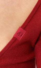 モデル：163cm（着用サイズ：FREE　着用カラー：RED）