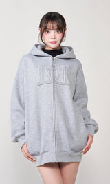 モデル：163cm（着用サイズ：FREE　着用カラー：GRY）