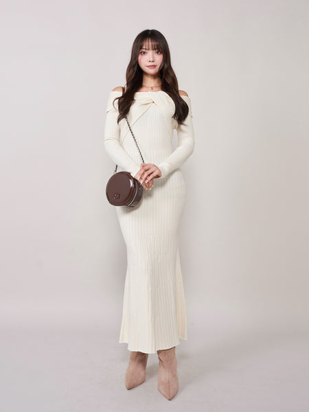 Twist Mermaid Long Dress