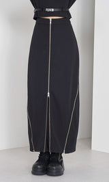 モデル：163cm（着用サイズ：S　着用カラー：BLK）