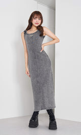 モデル：163cm（着用サイズ：FREE　着用カラー：C-GRY）