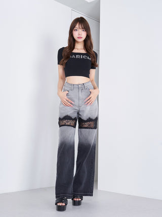 モデル：163cm（着用サイズ：S　着用カラー：BLK）