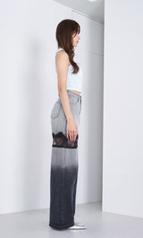 モデル：163cm（着用サイズ：S　着用カラー：BLK）