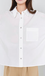 モデル：163cm（着用サイズ：FREE　着用カラー：WHT）