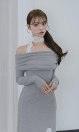 モデル：163cm（着用サイズ：FREE　着用カラー：GRY）