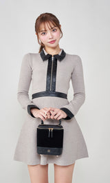 モデル：163cm（着用サイズ：FREE　着用カラー：GRY）