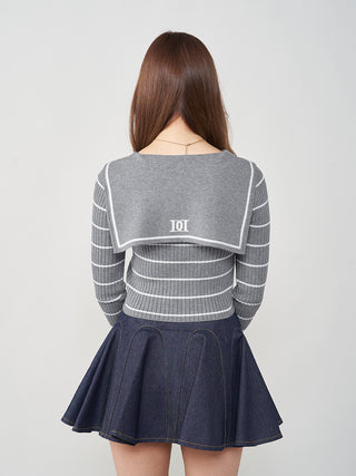 モデル：163cm（着用サイズ：FREE　着用カラー：GRY）