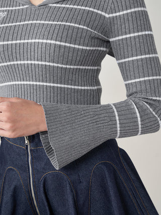 モデル：163cm（着用サイズ：FREE　着用カラー：GRY）