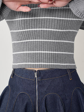モデル：163cm（着用サイズ：FREE　着用カラー：GRY）