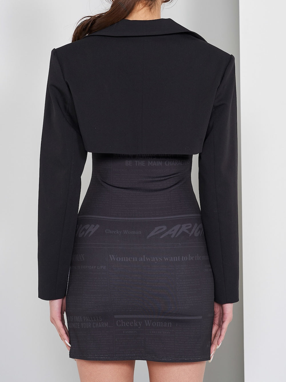 ニュースペーパージャケットセットアップ