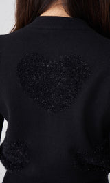 モデル：163cm（着用サイズ：FREE　着用カラー：BLK）
