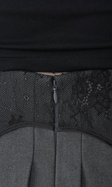 モデル：163cm（着用サイズ：S　着用カラー：GRY）