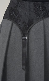 モデル：163cm（着用サイズ：S　着用カラー：GRY）