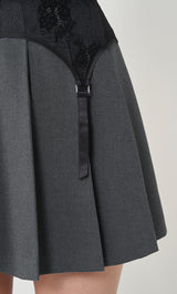 モデル：163cm（着用サイズ：S　着用カラー：GRY）