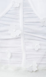 モデル：163cm（着用サイズ：FREE　着用カラー：WHT）