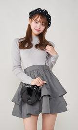 モデル：163cm（着用サイズ：FREE　着用カラー：GRY）