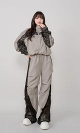 モデル：163cm（着用サイズ：FREE　着用カラー：GRY）