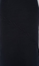 モデル：163cm（着用サイズ：FREE　着用カラー：BLK）