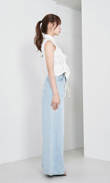 モデル：163cm（着用サイズ：FREE　着用カラー：WHT）