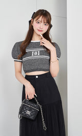 モデル：163cm（着用サイズ：FREE　着用カラー：BLK）