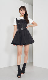 モデル：163cm（着用サイズ：FREE　着用カラー：BLK）