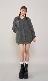 モデル：163cm（着用サイズ：FREE　着用カラー：GRY）