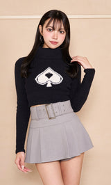 モデル：163cm（着用サイズ：FREE　着用カラー：BLK）