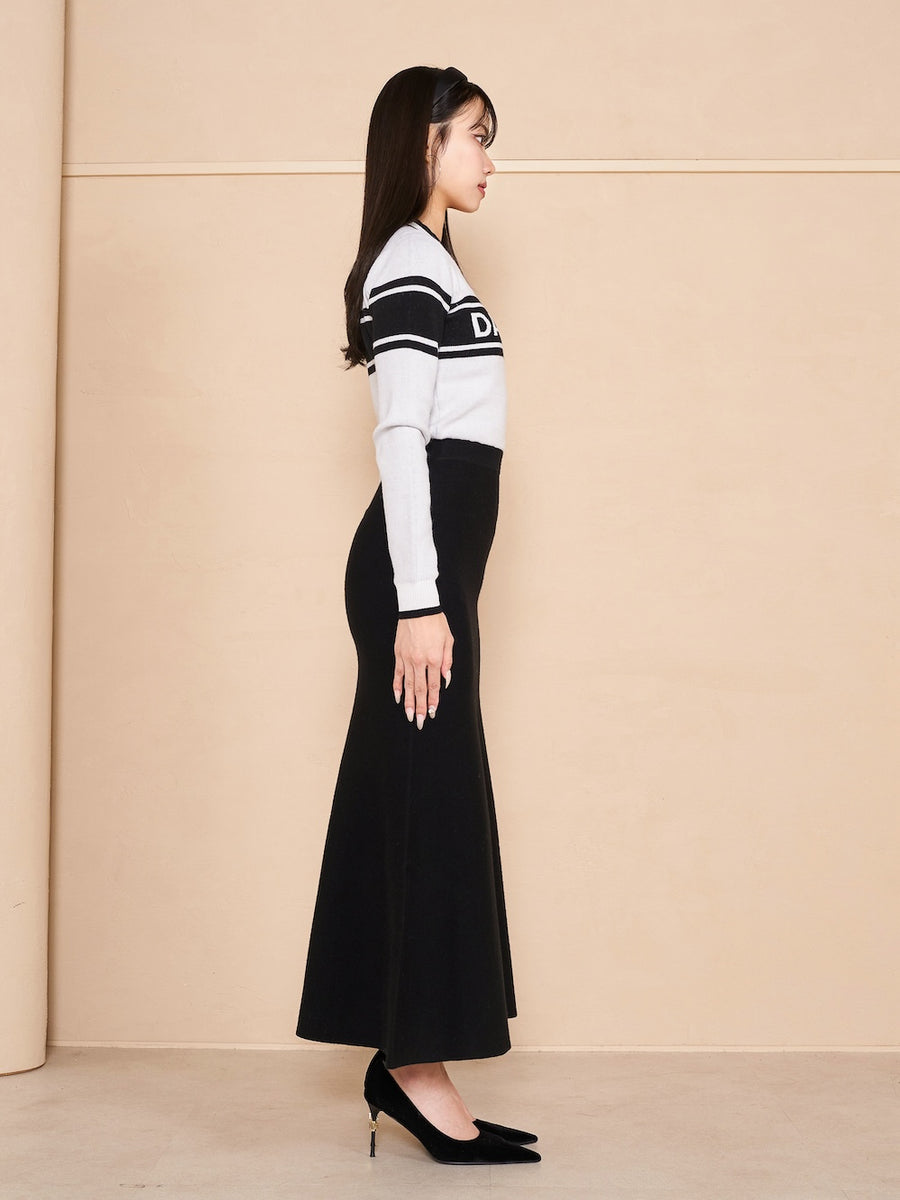 モデル：163cm（着用サイズ：FREE　着用カラー：BLK）