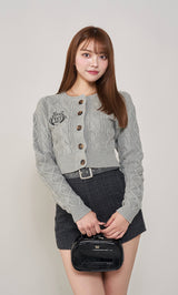モデル：163cm（着用サイズ：FREE　着用カラー：GRY）