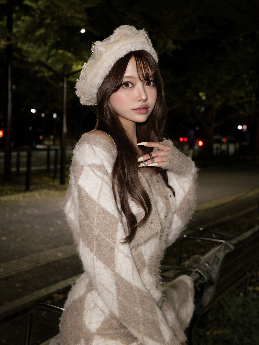 サイズ：FREE　カラー：IVO