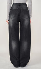 モデル：163cm（着用サイズ：M　着用カラー：BLK）