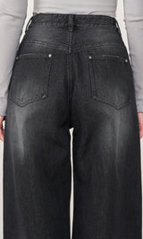 モデル：163cm（着用サイズ：M　着用カラー：BLK）
