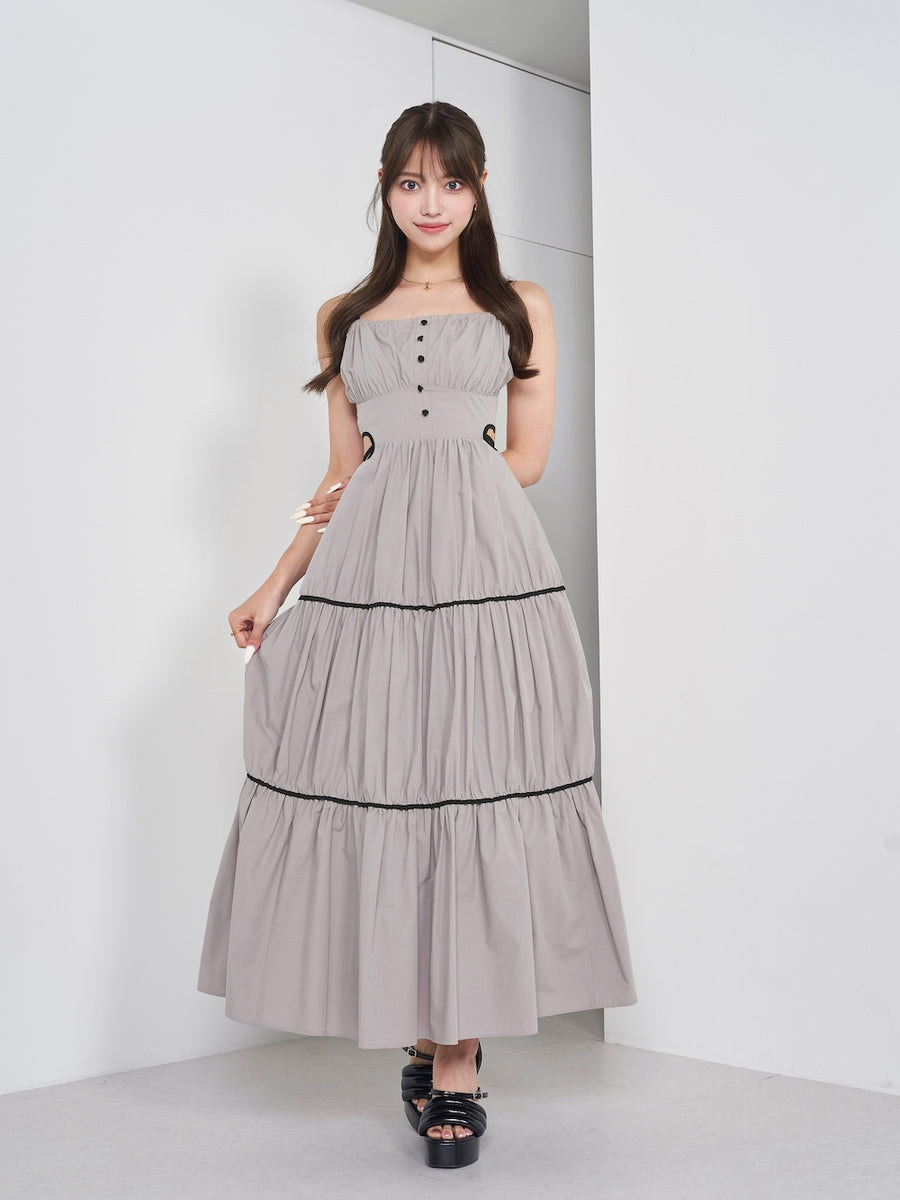 モデル：163cm（着用サイズ：FREE　着用カラー：GRY）