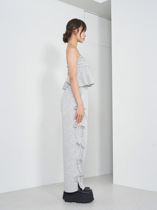 モデル：163cm（着用サイズ：FREE　着用カラー：GRY）