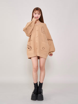 モデル：163cm（着用サイズ：FREE　着用カラー：BEG）