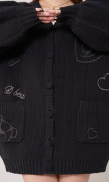 モデル：163cm（着用サイズ：FREE　着用カラー：BLK）